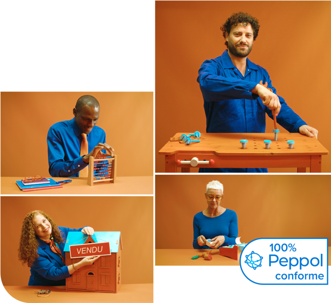 L'e-facturation via Peppol ? Billit s'en charge ! - 100 % conforme à Peppol