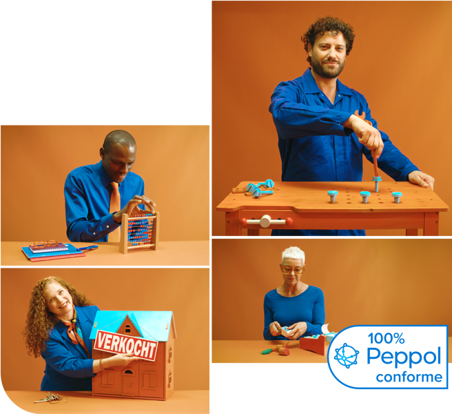 L'e-facturation via Peppol ? Billit s'en charge ! - 100 % conforme à Peppol